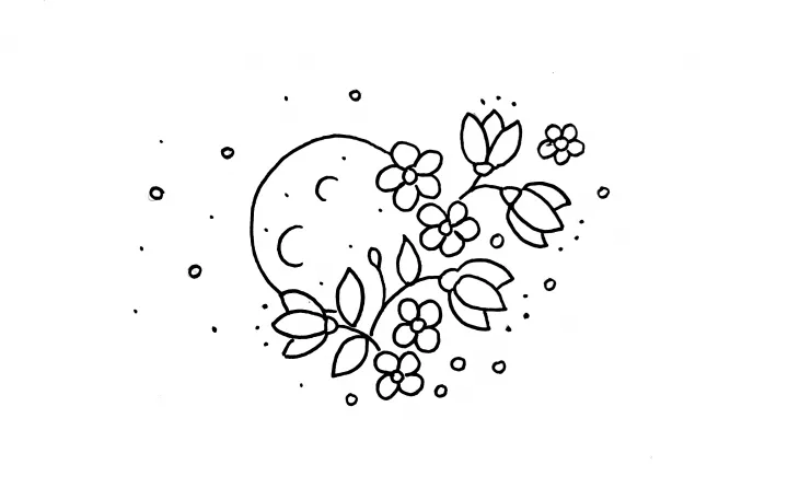 Китайская идиома Чэнъюй 花好月圆