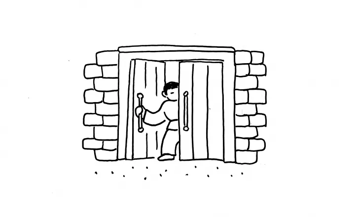 Китайская идиома Чэнъюй 闭关自守 Закрыть страну от международных контактов.